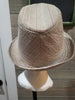 Limited Too Rare Gray Red Striped Girls Fedora Hat Size ML RN#105797