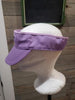 Walt Disney Purple Mickey Mouse Purple Sun Visor Hat With Velcro Back