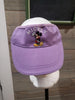 Walt Disney Purple Mickey Mouse Purple Sun Visor Hat With Velcro Back