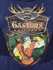 Disney Parks Authentic Gaston's Tavern Large Blue Graphic Short Sleeve T-Shirt