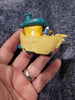 1993 Walt Disney / Burger King Fast Food Wind-Up Toy - Donald Duck In Boat