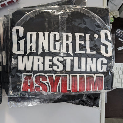 GWA Gangrel Wrestling Asylum 2XL (XXL) Performance Sleeveless T-Shirt Black Polyester CCW
