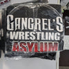 GWA Gangrel Wrestling Asylum Gildan LARGE LOOSE 100% Cotton Black T-Shirt NEW CCW