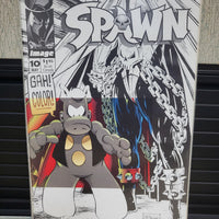 Spawn #10 (1993) Image Comics - Cerebus Cover Todd McFarlane Crossover Comicbook