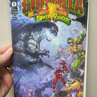 Godzilla vs. Mighty Morphin Power Rangers #1 (2022 Cover A) Boom IDW Comics