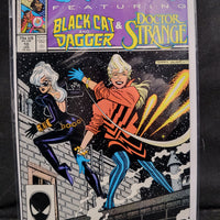 Strange Tales vol. 2 #5 ('87), #10 & 11 ('88) Dr. Strange Black Cat Dagger Marvel Comics