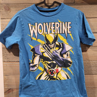 Marvel X-Men Blue Wolverine Short Sleeve T-Shirt - Kids Size 10/12
