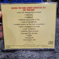 Joe Williams - Having The Blues Under European Sky Japan Pressing CD 1985