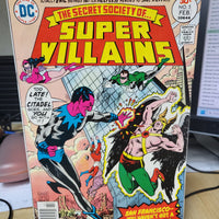 The Secret Society Of Super Villains #5 (1977) Sinestro Darkseid DC Comics VF+/NM