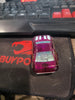 2004 Hotwheels Horseplay RARE Purple With Clear Teal Wheels Die-Cast Car