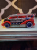 2012 Hot Wheels Superchromes Speedbox Silver & Red Die-Cast Vehicle Car