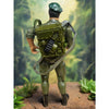1985 Coleco Anabasis Rambo Colonel Trautman Force of Freedom Figure With Backpack