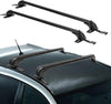Car Roof Rack System JEGS 18 Cubic Foot Carrier with Crossbars and Cargo Net - LOCAL PICKUP