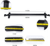 Car Roof Rack System JEGS 18 Cubic Foot Carrier with Crossbars and Cargo Net - LOCAL PICKUP