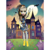 2015 Mattel Monster High Frankie Stein 11" Skull Dress Yellow Boots Doll