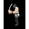 1998 Jakks WWF Series 6 "Lethal Weapon" Steve Blackman Wrestling Figure w/Stick