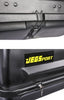 Car Roof Rack System JEGS 18 Cubic Foot Carrier with Crossbars and Cargo Net - LOCAL PICKUP