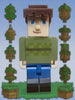 2014 Jazwares Terraria Male Guide 3" Video Game Minecraft Type Figure
