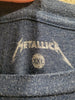 Metallica Ride The Lightning Heavy Metal Music Blue 2XL (XXL) Short Sleeves T-Shirt