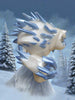 Disney Store Frozen Marshmallow Spiked Snow Monster PVC 4" Figure Cake Topper