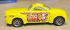 2001 Matchbox Chevrolet SSR Tony's Pizza Yellow Die-Cast Hero City Delivery Car W/Case