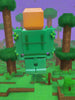 2014 Jazwares Terraria Plant Man 3" Video Game Minecraft Type Figure
