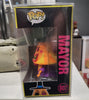 2022 Funko Pop Disney Nightmare Before Christmas #807 Blacklight Mayor With Case