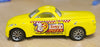 2001 Matchbox Chevrolet SSR Tony's Pizza Yellow Die-Cast Hero City Delivery Car W/Case