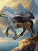 2019 Papo Fantasy Figure Hippogryph Eagle Horse Hybird Hand Painted Toy 36022