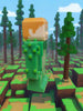 2014 Jazwares Terraria Plant Man 3" Video Game Minecraft Type Figure