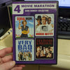 4 Movie Marathon Dark Comedy Collection 2 DVD Set - Nurse Betty & More