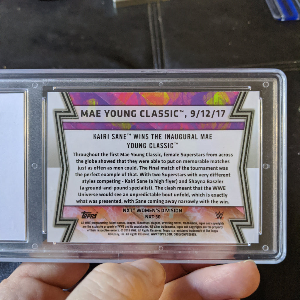 2018 Topps #NXT30 not PSA WWE Wrestling Cards Kairi Sane EMC 10 Gem Mi | Collectibles Cafe Shop 2018 Topps #NXT30 not PSA WWE Wrestling Cards Kairi Sane EMC 10 Gem Mi | Collectibles Cafe Shop