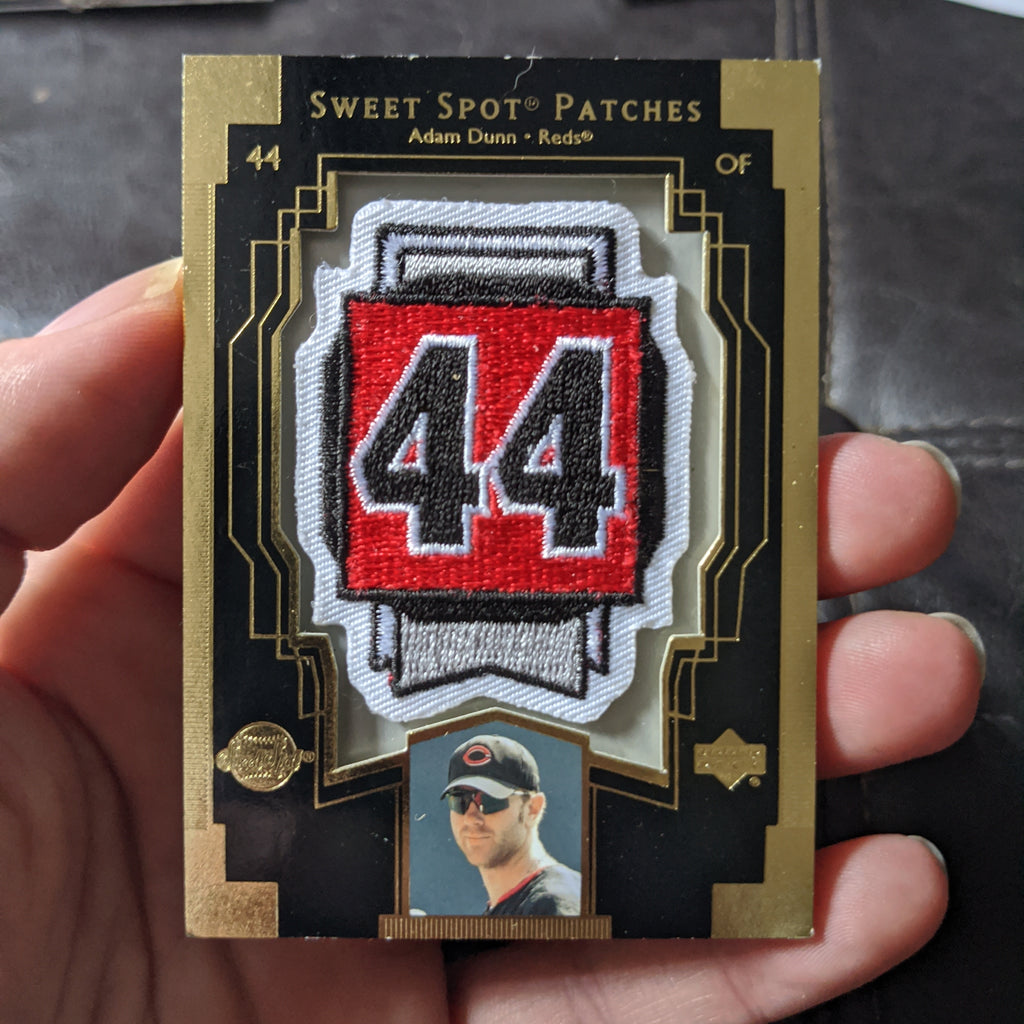 Adam Dunn Reds 2003 Upper Deck #AD1 Sweet Spot Patches Jersey Card