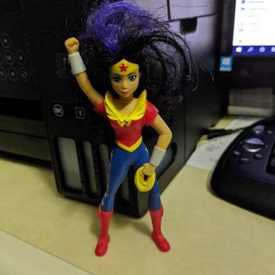 2016 McDonalds DC Super Hero Girls #1 Wonder Woman 5.5