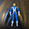 1991 Toybix Marvel X-Men Cyclops (Blue/White Version) Non Working Laser Eyes