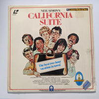 Neil Simon's California Suite Laserdisc - Alan Alda Michael Caine Bill Cosby