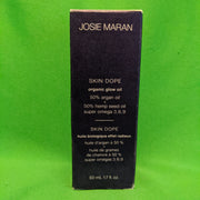 JOSIE MARAN SKIN DOPE Organic Glow Oil 50% ARGAN OIL + 50% HEMP SEED OIL 1.7 oz.