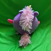 Fiesta 8" Round Purple Pink Yellow Unicorn Plush Doll C20251