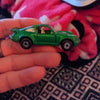1978 Matchbox Lesney Superfast #3 Porsche Turbo Green/White Car W/Hitch Die-Cast
