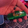 1978 Matchbox Lesney Superfast #3 Porsche Turbo Green/White Car W/Hitch Die-Cast