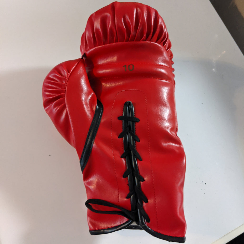 Mike Tyson Autographed Red Everlast Boxing Gloves – Super Sports