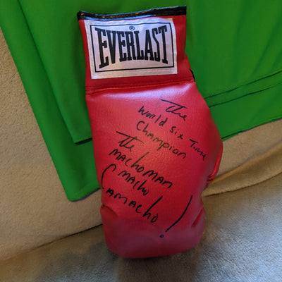 Signed Everlast Boxing Glove - Hector 