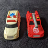 1994 Hot Wheels Set of 2 Emergency Vehicles - Ambulance & Fire Rescue Die-Cast