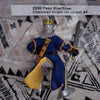 2000 Papo Blue & Silver Chainmail Knight (Missing Shield) Action Figure Toy Medieval