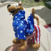 Toy Factory Stars and Stripes Patriotic Scooby Doo Plush Doll