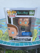 Funko Pop Animation: Rick and Morty #664 Floating Death Crystal Morty Walmart Exclusive