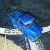 2000 Hot Wheels La Troca Baby Blue Suade Lowrider Pickup Truck