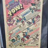 1980s NBC Saturday Morning Cartoons Ad Advertising (1981) Spiderman Smurfs Shazam