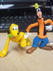 Walt Disney PVC Figures Set of 6 - Minnie Mouse, Daisy & Donald Duck, Goofy & 2 Pluto Toys