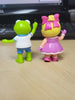 Walt Disney PVC Muppet Babies - Miss Piggy & Kermit The Frog Figures / Cake Toppers